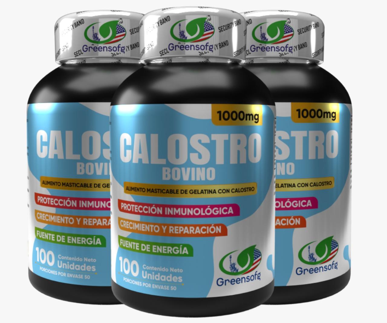 Calostro bovino softgel con invima x3